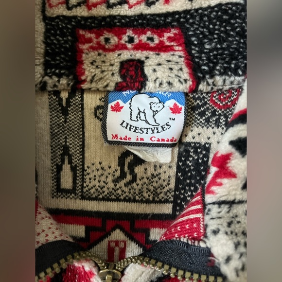 🍋Vintage Northern Lifestyles Zip up faux fur vest 🍋 - Picture 4 of 4